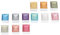 Pigment aquarelle pour ongles, ensemble de peinture aquarelle pour ongles longue durée largement utilisé pour le tissu pour la pierre pour le bois