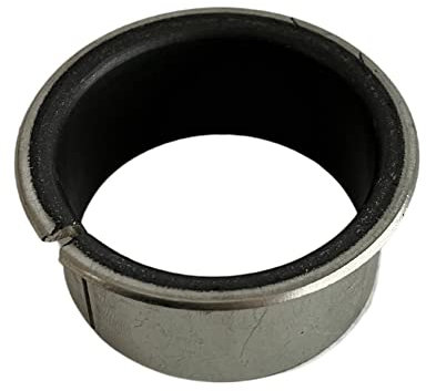 5x Gleitbuchse mit Bund Stahl/PTFE 25mm x 28mm x 35mm x 11.5mm | Stahlbuchse mit Teflon | Gleitlager 25 x 28 x 35 x 11.5 | Gleitlager Buchse aus Stahl mit PTFE