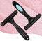 Kunoli Carpet Rake, Portable Carpet Rake Pile Lift, Undercoat Rake Dog, Pet Hair Remover for Carpet Fluffy and Soft Again, Dog Grooming Comb, Short or Long Hair Double Row Stainless Steel pins