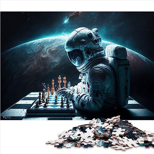 Adults and Children Jigsaw Puzzle Chess Universe Hard Jigsaw Puzzle for Adults 1000 Pieces Suitable for adults and children over 12 years old Cardboard puzzles learning educational jigsaw puzzle