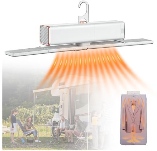 Asciugatrice Piccola, 400 W, 7 Impostazioni Di Calore Temporizzate,Contenere Fino a 5 Kg Asciugatrice Riscaldata Con Coperchio, Per Appartamenti, Dormitori, Viaggi,White