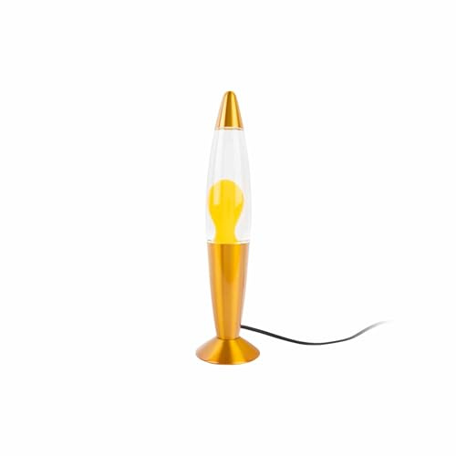 Leitmotiv Table lamp Funky Rocket Lava Yellow