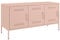 vidaXL Mobile TV Rosa 100,5x39x50,5 cm in Acciaio, Supporto TV, credenza TV, Mobile HiFi, Mobile Porta TV, Porta TV, Mobile multimediale