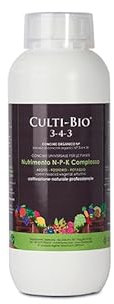 CULTI-BIO® concime vegetale N-P-K liquido 3-4-3 universale - 1Kg - COLTIVAZIONE BIOLOGICA DI ALTA QUALITÀ