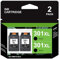 301XL Schwarz Druckerpatronen Multipack Kompatibel für HP 301 301XL Patronen für HP Envy 4500 4504 5530 5534 DeskJet 1510 2540 2544 2549 3050 2050 Officejet 2620 4630 4632 2622 4634(2 Schwarz)