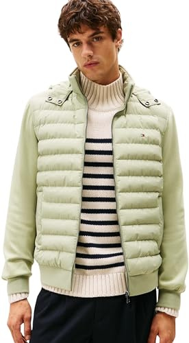 Tommy Hilfiger Mix Media Hooded Zip Through