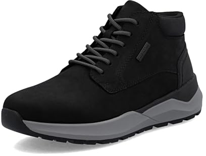 Rieker Herren Schnürstiefel Herren schwarz