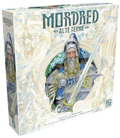 CMON, Mordred – Alte Feinde, Strategisches Kennerspiel, Deutsch | Erweiterung mit neuen Fraktionen, Gegnern und taktischen Optionen für 2-4 Spieler, 90 Minuten, Brettspiel ab 14 Jahren