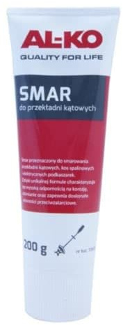 AL-KO Original Winkelgetriebe-Fett 113653 – Spezial-Schmierfett für Motorsensen und Trimmer, geeignet für Winkelgetriebe von Benzin- und Elektrogeräten, 200 g Kartusche