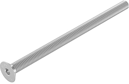 SECCARO Senkschraube M5 x 80 mm, Edelstahl V2A VA A2, DIN 7991 / ISO 10642, Innensechskant, 20 Stück