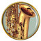 Giftshop UK Saxophon Anstecker