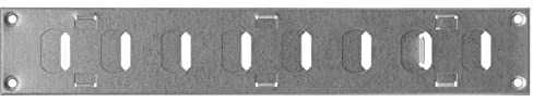 300x50mm Regolabile Griglia di Ventilazione in Metallo Zincato - Griglie D'Aerazione con Lamelle Richiudibili
