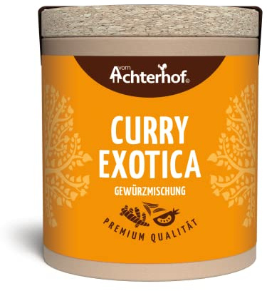 Curry Exotica Gewürzmischung 45g | exotische Curry-Gewürzmischung| mit Kurkuma, Paprika, Koriander, Ingwer, Chili & mehr | vom Achterhof