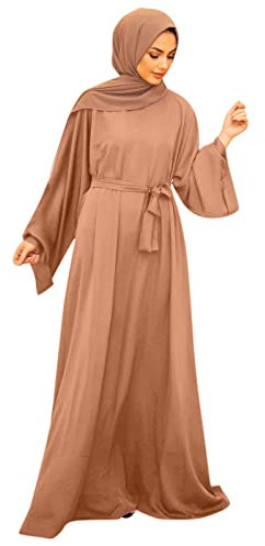 Muslimisches Kleid Frauen Muslimisches Gebet Chiffon Offenes Kleid Abaya Dubai Türkei Islam Kaftan islamischer Ramadan Eid Mubarak Frauen Robe mit Hijab Muslimisches zweiteiliges Gebetskleid für Frau