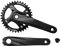 corki Cycles Fahrrad-Kurbelgarnituren, 170 mm 104 BCD Fahrrad-Kurbelarm-Set, mit Tretlager-Set und Kettenblattschrauben, für Rennrad-Mountainbike, 32T/34T/36T/38T (36T)