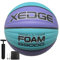 XEDGE Basketball 29.5” Size 7 Indoor Outdoor Wave Leather Basketball Set with Carrying Bag,Needles and Pump (Purple, Size 7)