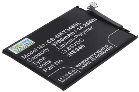 Akku kompatibel mit Nokia HE346 - Li-Polymer 3700mAh - 7 Plus, TA1046