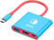 Hdiwousp Docking station per Nintendo Switch, USB C a HDMI, adattatore TV portatile, supporto 4K/60Hz Steam Deck/Nintendo Switch OLED, Docking Switch da viaggio con porta HDMI2.0