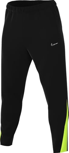 Nike Academy Winter Warrior Therma-Fit-Fußballhose Für Herren, Black/Volt/Reflective Silv, FB6814-013, XL
