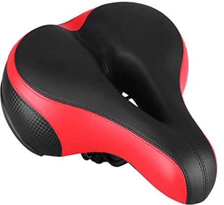 BESPORTBLE Bequemer Und Breiter Fahrradsattel Für Und Rennrad Dicke Schwamm Sitzpolsterung Und Ergonomisches Design Für Optimalen Komfort Beim Radfahren