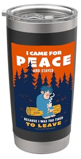 Friends. I Came for Peace Vaso térmico de acero inoxidable de doble pared