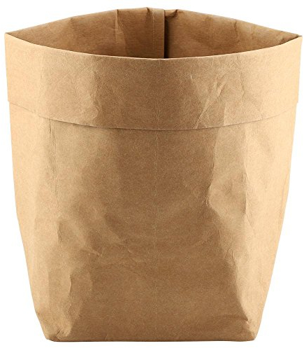 Garosa Papier-Blumentopf, unzerbrechlich, wiederverwendbar, Pflanzgefäß, Greenfinger-Pflanze, verhindert Umtopf, Stoßdämpfung, 25 * 25 * 40cm