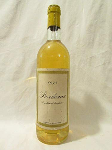 bordeaux pierre coste savour club blanc 1974 - bordeaux france