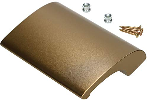 KOTARBAU Balkontürgriff Bronze Eloxiert Terrassentürgriff DE LUXE Sicher Raucher Türoptik Schließen Griffmuschel Universal Ziehgriff Aluminium Balkongriff