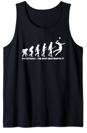 Volleyball Evolution - Beachvolleyball und Volleyball Tank Top