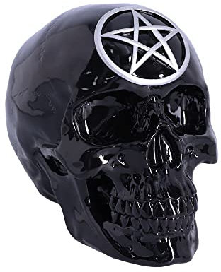 Nemesis Now Calavera mágica Negra, 19,5 cm, Resina, 19.5cm