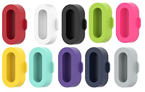 Junerain 10 pezzi di cofortura antipolvere for Garmin Fenix ​7 7S 7X 6 5 5X Venu 2, multicolore