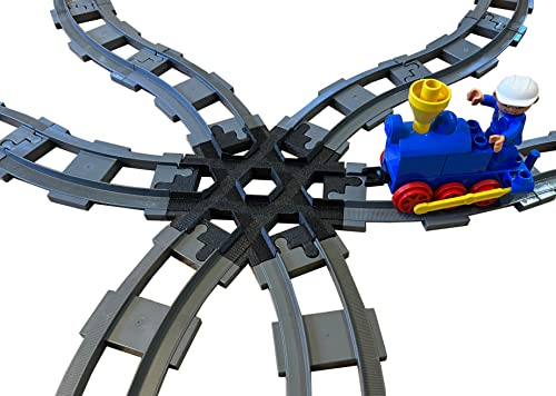 TracksCreations kreuzenden Zug, Duplo-kompatible (6 Wege)