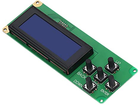 2004 LCD-Grafik-Smart-Display-Controller-Board mit Kabel, RAMPS 1.4 3D-Drucker-Controller-Kit, passend für Anet A8, A6, A4, E2 3D-Drucker, LCD-Display-Steuerplatine mit blauer Hintergrundbeleuchtung