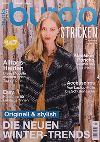 burda stricken 6/2022 Die neuen Winter-Trends