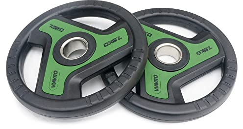 VIAVITO Rubber Bumper Olympic Weight Plates