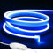ShineBurky 5M Neon LED Strip Blau, 12V Neon LED Streifen Dimmbar Flexibel Wasserdicht IP65 Lichtleiste Silikon NeonLichtband für Wohnzimmer Schlafzimmer Wand Deko DIY (Keine Netzadapter)