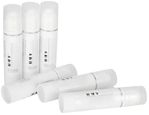 WOOXGEHM Bâtons de Gouache, Séchage Rapide, Peinture Blanche Soluble dans l'eau, Bâtons de Peinture sans Gâchis pour Projets d'art et D'artisanat, Cadeaux de Pâques Artistiques