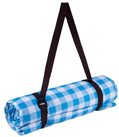 Lisveory Picknick Decken 200x200 cm, Tragbare Waschbar,Strandunterlage Picknickdecke Wasserdicht für Strand, BBQ, Picknick, Wandern, Reisen Campingdecke,79’’x79’’