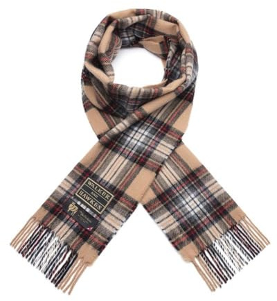 WALKER AND HAWKES - Chaderton - Unisex-Schal aus 100% Lammwolle