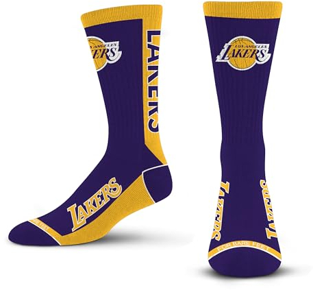 For Bare Feet Unisex NBA MVP Crew-Socken, Team-Farbe, Large