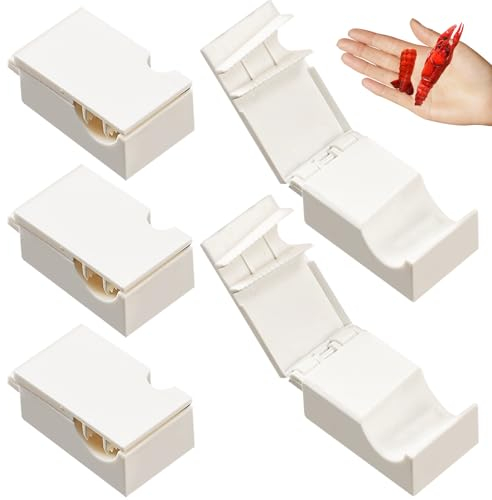 5Pcs Crawfish Peeler Tool, Crawfish Sheller Tool Crawfish Tail Peeler Crayfish Shelling Device, Portable Crawfish Shucker Shrimp Peeler Seafood Tool for Household Restaurant Remove Crayfish Shelling