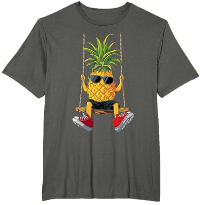 Drôle balançoire ananas échangiste ananas fruits d'été Lov T-Shirt