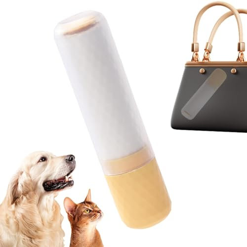 Wonsfuleu Roller zum Entfernen von Hundehaaren, Kleberoller für Tierhaare, Fusselentferner für Kleidung, Tragbarer Fusselroller für Kleidung, Fusselentferner für Hunde und Katzen mit einzigartigem