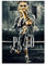 ADMLIE Paulo Dybala Art-Deco-Poster für Herren, Fußballspieler, Leinwand, Wandkunst, Bilddrucke, hängende Foto-Idee, Dekoration, Heimkunstwerke, 20 x 30 cm