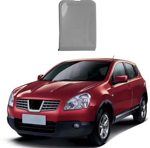 YujieNB Copertura di Traino Paraurti Anteriore Auto per Nissan Qashqai J10 2007-2010,Tappo di Rimorchio in Plastica,Accessori Interni Auto,E-Grey
