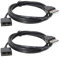 VGOL Pack of 2 Replaces WMC-NW20MU USB Charging Cable Replacement Part Compatible with Sony Walkman MP3 Player NWZ-A816 NWZ-A818 NWZ-A828 NW-A916 NW-A918 NW-A919 NWZ-610F 1.2 M