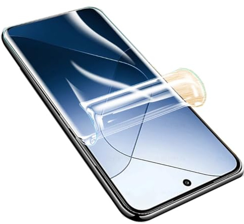 Snailcanfly 2 Stk Hydrogel Film für Xiaomi 15 5G 6.36 | Hochempfindliche flexible Gel-Film-Bildschirmschutz Explosionssicherheit HD TPU-Anzeige Fingerabdruck-freigeschaltet