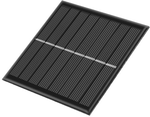 Sessleger Solar-Batterieladegerät, 1 W, 4 V, AA mit Basis für direktes Laden von 2 x AA-Batterien