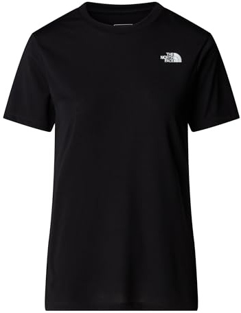 The North Face Women's Foundation Vertical Graphic T-Shirt, TNF Black, L