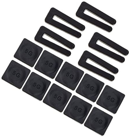 HOMOCONO Juego De 5 Kits De Equilibrado Para Ventilador De Techo Aspas De Ventilador Clips De Balanceo Kit De Balanceo Contrapesos Metálicos Fácil De Instalar Y Usar